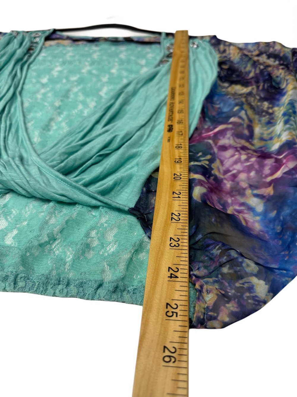 Y2K BKE Boutique Draped Lace Floral Sheer Kimono Sleeves Size XS/S Boho - Picture 10 of 11